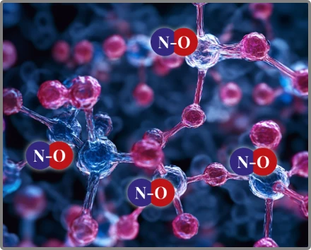 Conceptual nitric oxide illustration